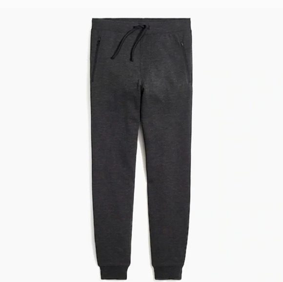 J. Crew Factory black joggers  SZ L - Picture 1 of 7